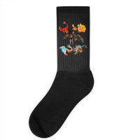 Crustaceancore Ocean Lovers Sea Life Animal Lovers 4 Socks | Artistshot