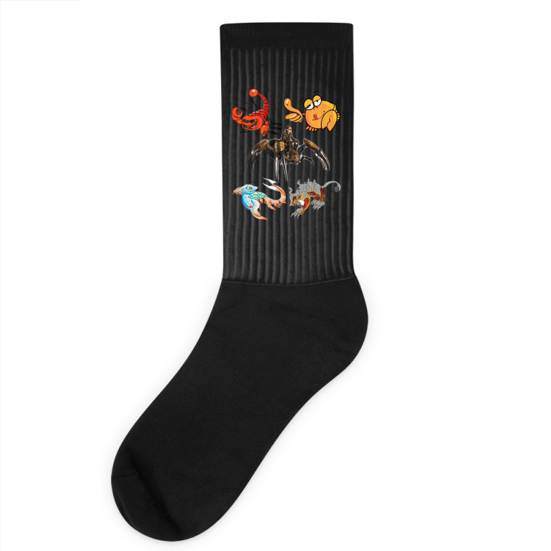 Crustaceancore Ocean Lovers Sea Life Animal Lovers 4 Socks | Artistshot