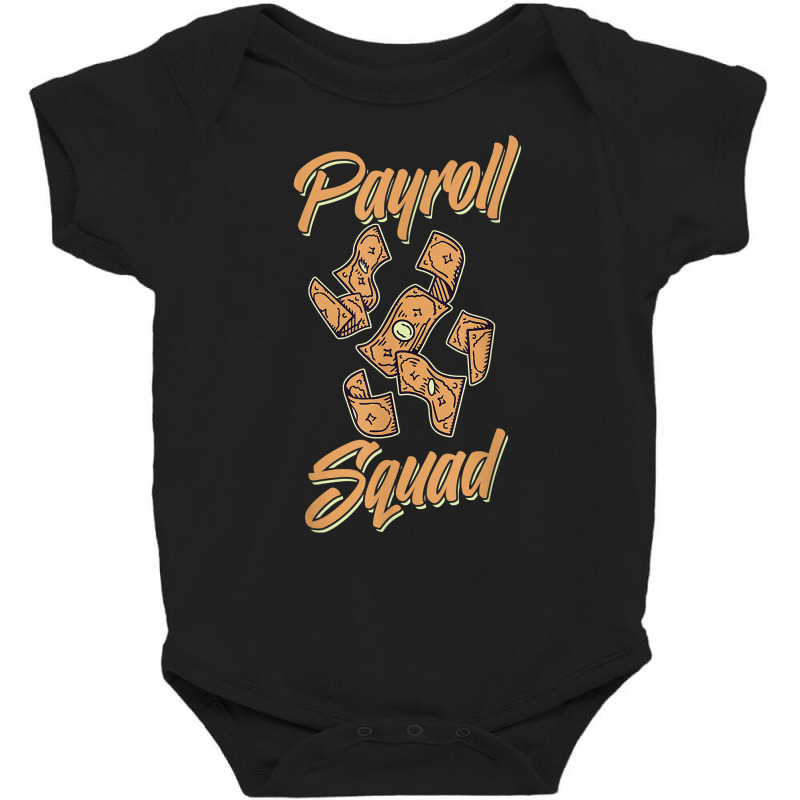 Payroll Manager Specialist Calculator Employee Accountant T Shirt Baby Bodysuit by cm-arts | Artistshot