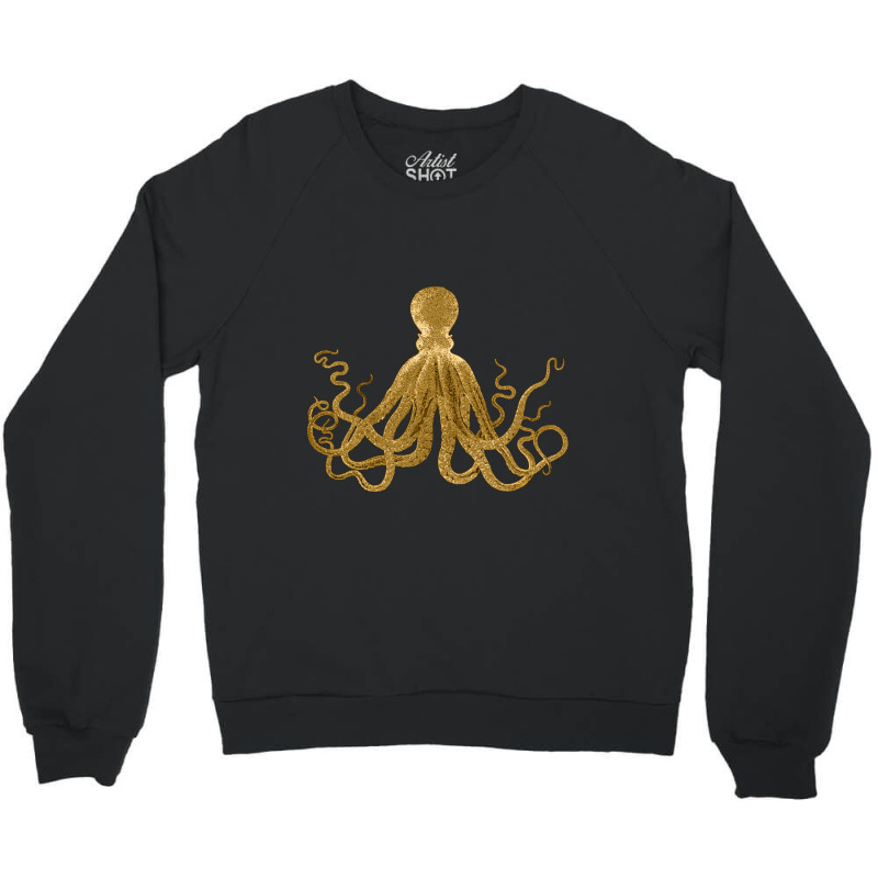 Golden  Crustaceancore Crewneck Sweatshirt | Artistshot