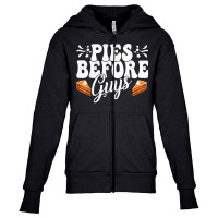 Funny Thanksgiving Pies Before Guys Apparel T Shirt Youth Zipper Hoodie | Artistshot