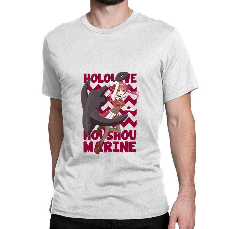 Hololive   Houshou Marine Classic T-shirt by lullabellelaart | Artistshot