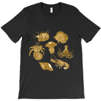 Golden Crustaceancore T-shirt | Artistshot