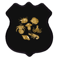 Golden Crustaceancore Shield Patch | Artistshot