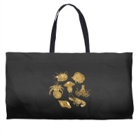 Golden Crustaceancore Weekender Totes | Artistshot