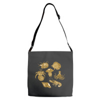 Golden Crustaceancore Adjustable Strap Totes | Artistshot