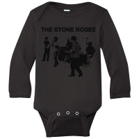 Stone Roses Long Sleeve Baby Bodysuit | Artistshot