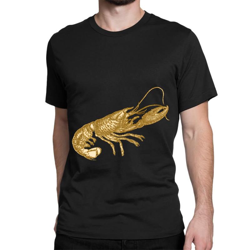 Golden Crustaceancore Classic T-shirt | Artistshot