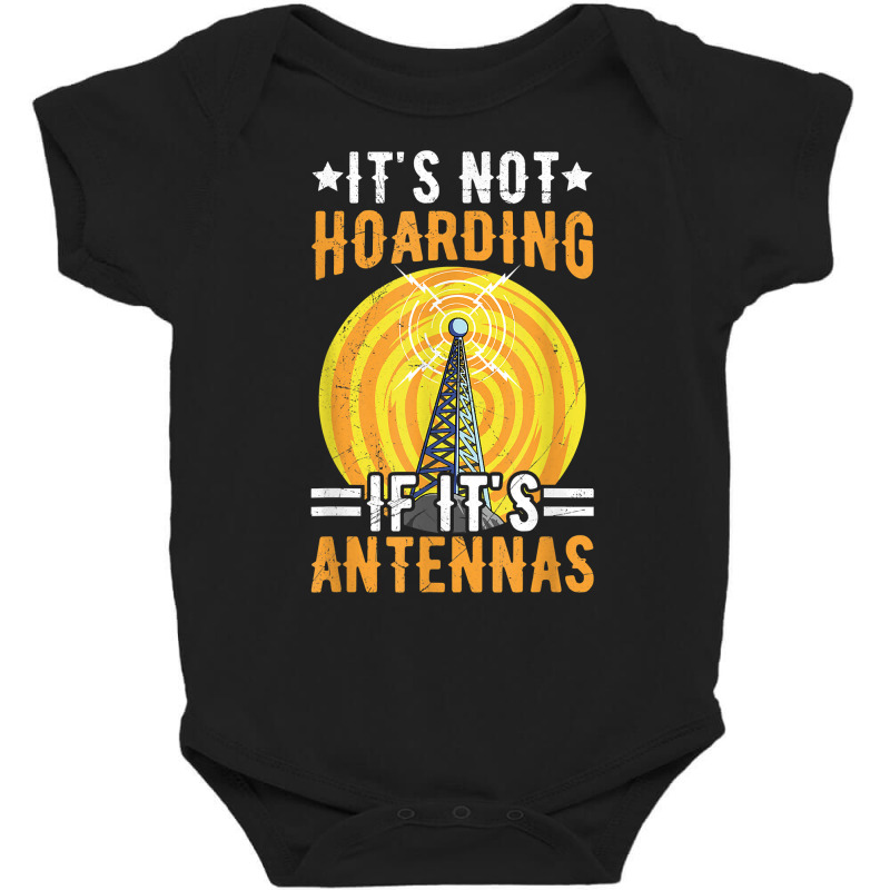 Ham Radio Professional Quote For A Ham Radio Amateur T Shirt Baby Bodysuit by cm-arts | Artistshot