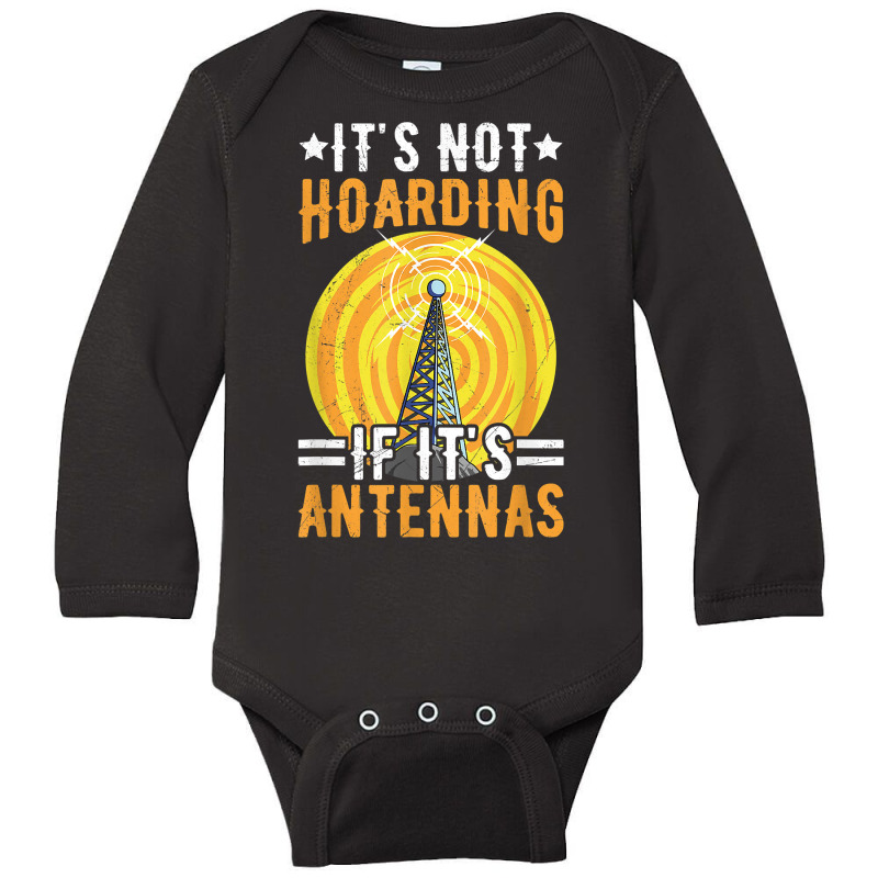 Ham Radio Professional Quote For A Ham Radio Amateur T Shirt Long Sleeve Baby Bodysuit by cm-arts | Artistshot