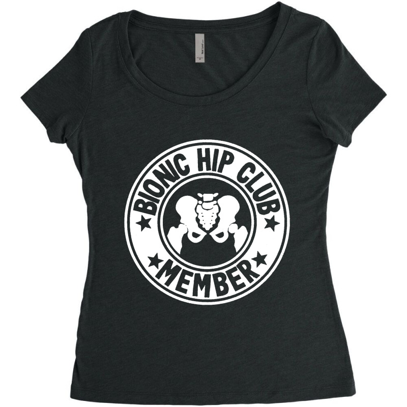 Bionic Hip Club Book Women's Triblend Scoop T-shirt by fidele milio | Artistshot