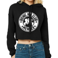 Bionic Hip Club Book Cropped Hoodie | Artistshot