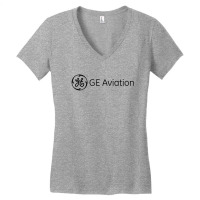 Ge Aviation Women's V-neck T-shirt | Artistshot