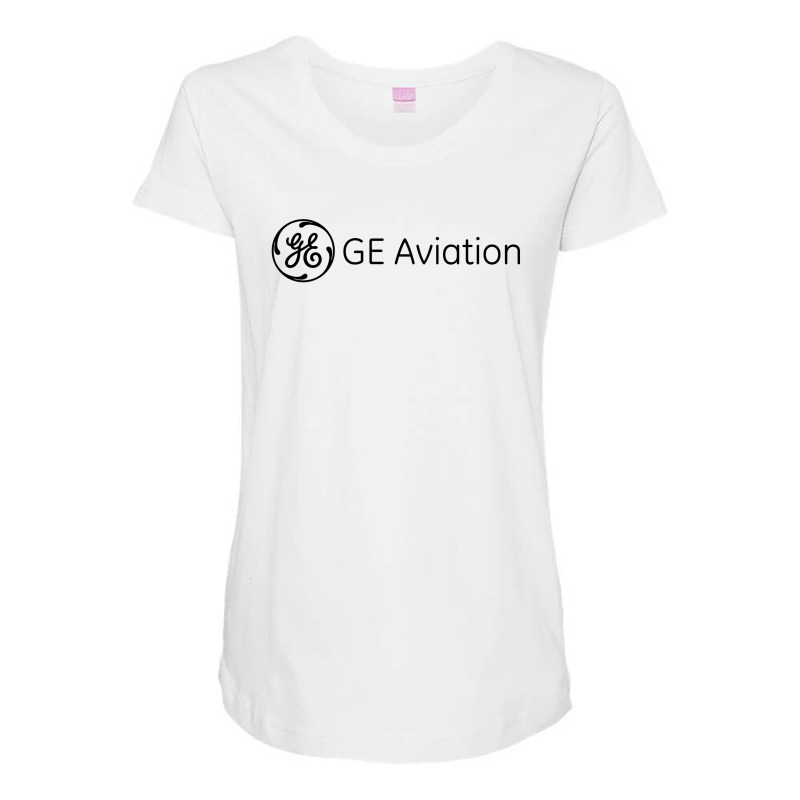 Ge Aviation Maternity Scoop Neck T-shirt by Belendersethan | Artistshot