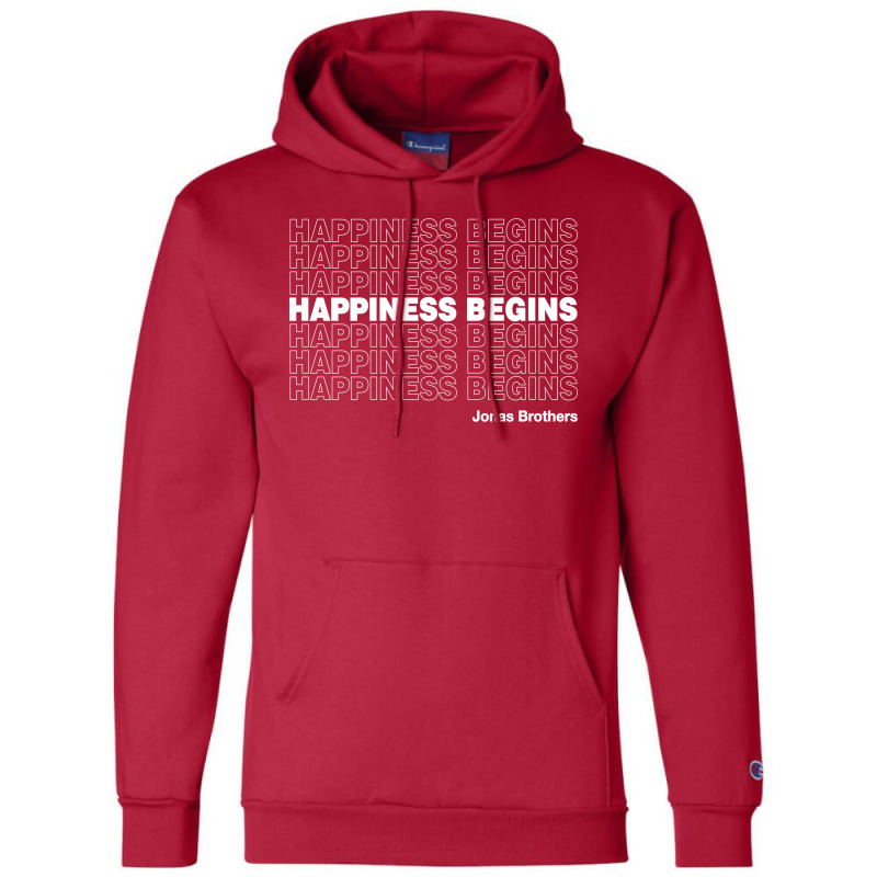 Happiness Begins Jonas Brothers Champion Hoodie | Artistshot