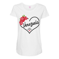 Venezuela Love Forever Maternity Scoop Neck T-shirt | Artistshot