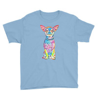 Chihuahua Spiked Collar Youth Tee | Artistshot