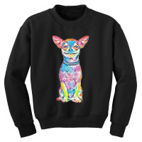 Chihuahua Spiked Collar Youth Sweatshirt | Artistshot