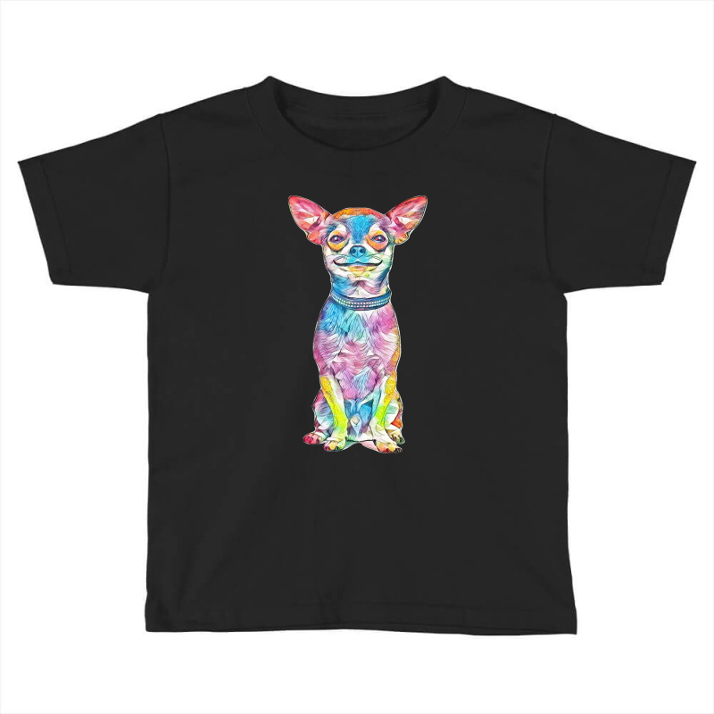 Chihuahua Spiked Collar Toddler T-shirt by Kemnabi | Artistshot