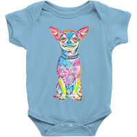 Chihuahua Spiked Collar Baby Bodysuit | Artistshot