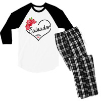 Salvador Love Forever Men's 3/4 Sleeve Pajama Set | Artistshot