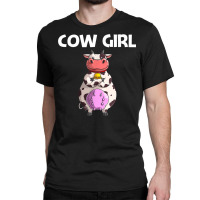 Cool Cow For Girls Kids Cow Farmer Whisperer Dairy Farming T Shirt Classic T-shirt | Artistshot