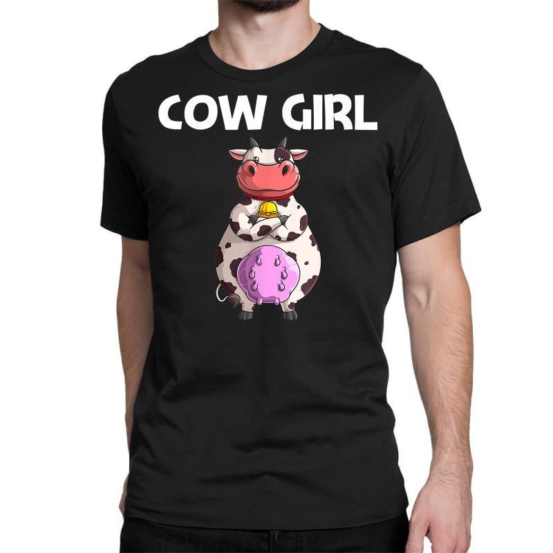 Cool Cow For Girls Kids Cow Farmer Whisperer Dairy Farming T Shirt Classic T-shirt | Artistshot