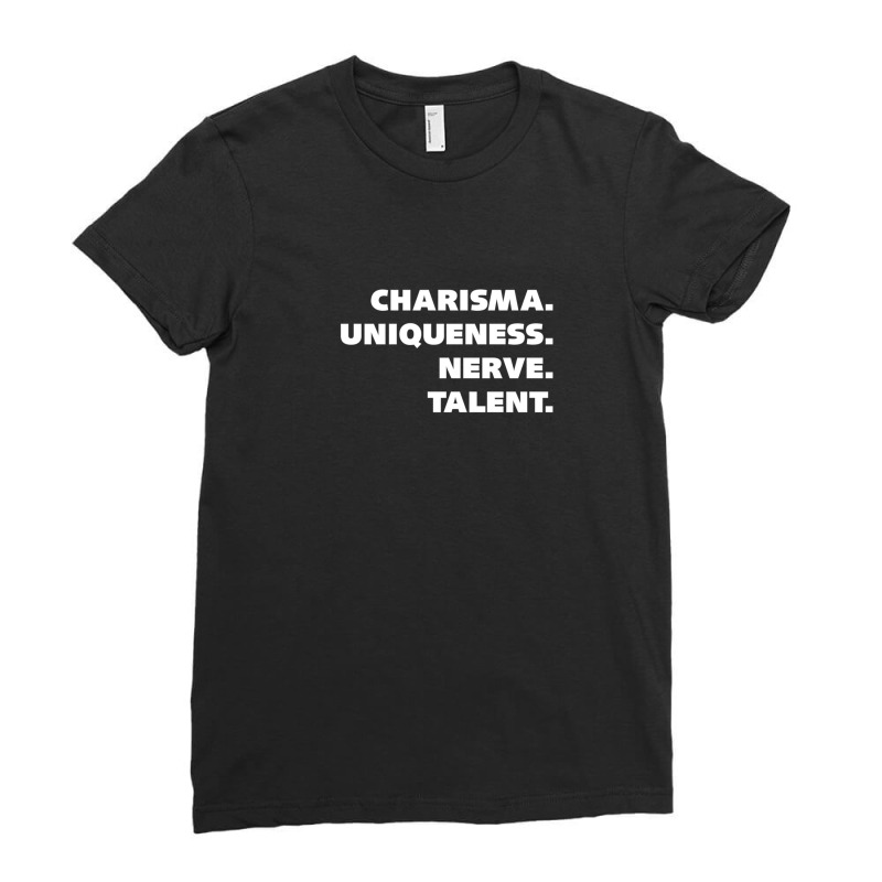 Charisma Ladies Fitted T-Shirt by WayneDavid | Artistshot