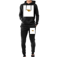 Golden Crustaceancore Sleeveless Top Hoodie & Jogger Set | Artistshot