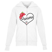 Panama Love Forever Youth Zipper Hoodie | Artistshot