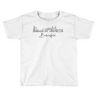 City Skyline Travel Souvenir Tourist Bakersfield California T Shirt Toddler T-shirt | Artistshot