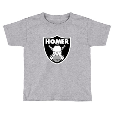 Homer Toddler T-shirt Designed By Disgus_thing