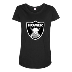 homer Maternity Scoop Neck T-shirt | Artistshot
