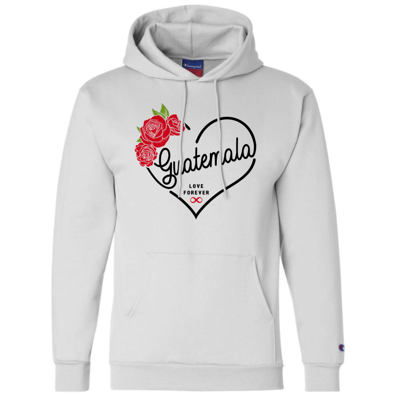 Guatemala Love Forever Champion Hoodie by honeysuckle | Artistshot