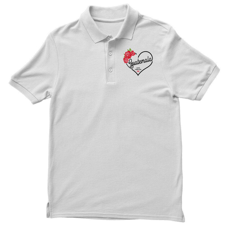 Guatemala Love Forever Men's Polo Shirt by honeysuckle | Artistshot