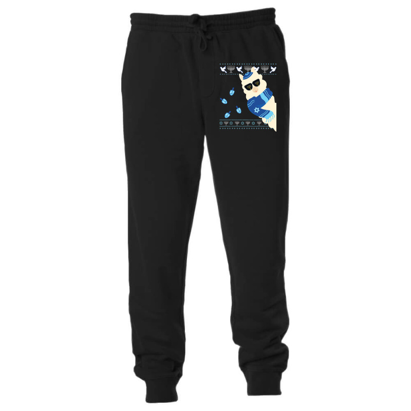 Happy Hanukkah Jewish Llamakkah Christmas Pajama Jewish Gift Unisex Jogger | Artistshot