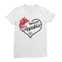 Dominican Republic Love Forever Ladies Fitted T-shirt | Artistshot