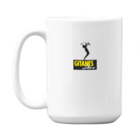 Cool Gitanes Jazz Design 15 Oz Coffee Mug | Artistshot