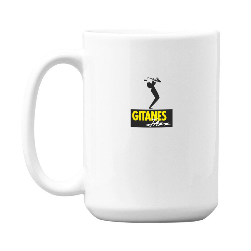 Cool Gitanes Jazz Design 15 Oz Coffee Mug | Artistshot