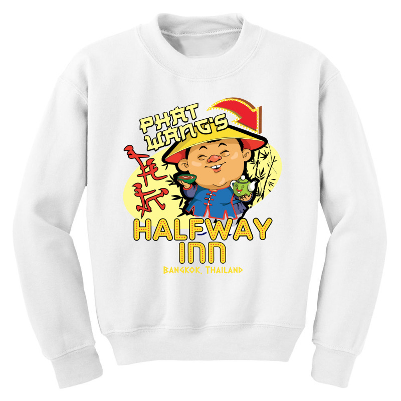 Phat Wang's Halfway Inn Bangkok Thailand Funny T Shirt Youth Sweatshirt by Parama Store | Artistshot