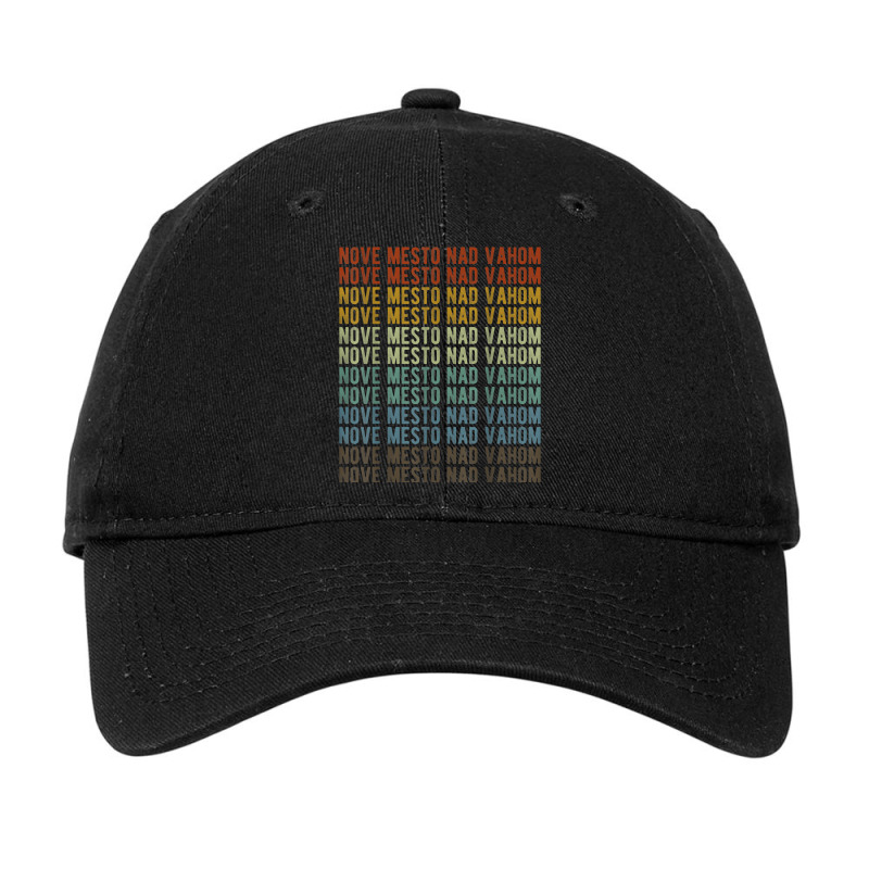 Nove Mesto Nad Vahom City Slovakia Retro Adjustable Cap by Color | Artistshot