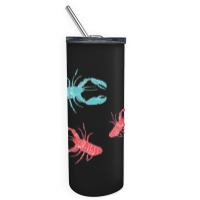 Lobsters Crustacean Core Skinny Tumbler | Artistshot