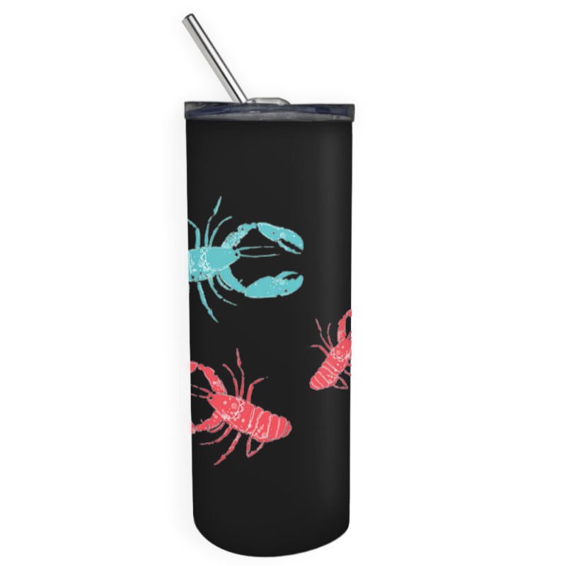 Lobsters Crustacean Core Skinny Tumbler | Artistshot