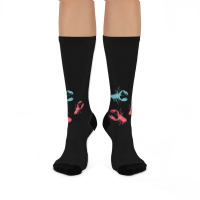 Lobsters Crustacean Core Crew Socks | Artistshot