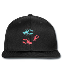 Lobsters Crustacean Core Printed Hat | Artistshot