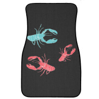 Lobsters Crustacean Core Front Car Mat | Artistshot