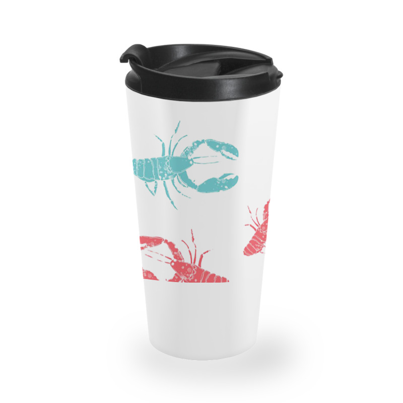 Lobsters Crustacean Core Travel Mug | Artistshot