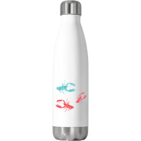 Lobsters Crustacean Core Stainless Steel Water Bottle | Artistshot