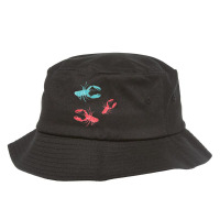 Lobsters Crustacean Core Bucket Hat | Artistshot