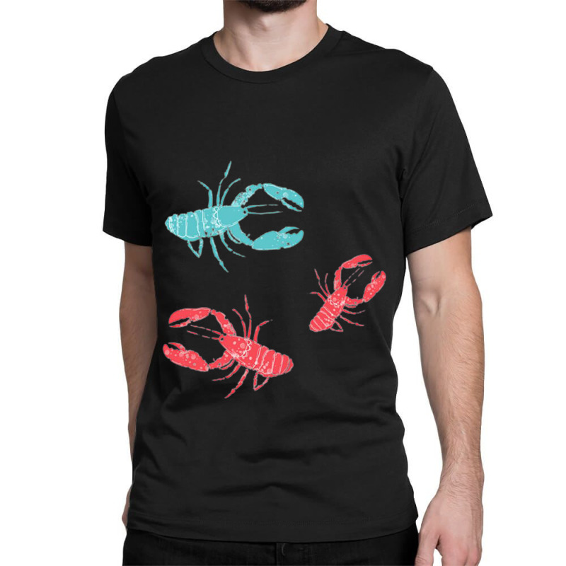 Lobsters Crustacean Core Classic T-shirt | Artistshot